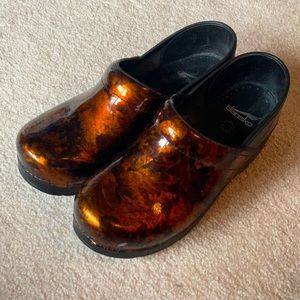 Dansko clog, copper